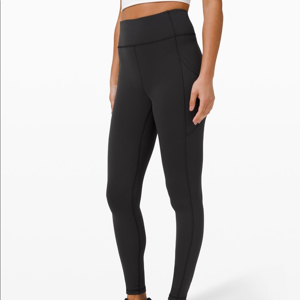 LULULEMON | Black Invigorate | High-Rise Tight 28”